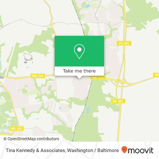 Mapa de Tina Kennedy & Associates, 15107 Jennings Ln