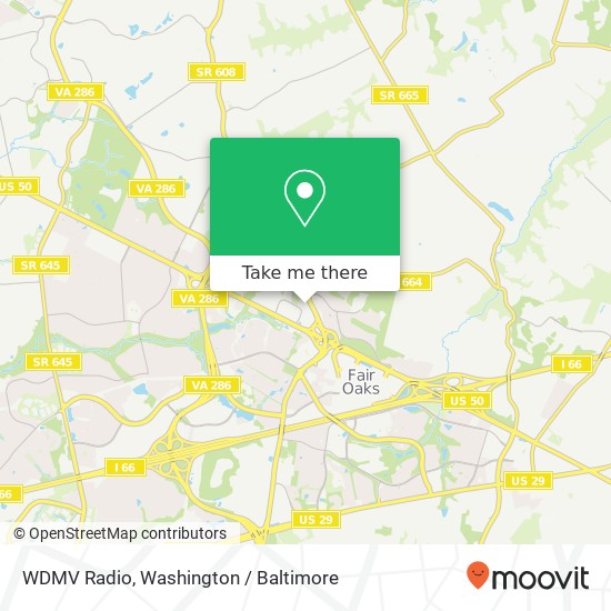 WDMV Radio map