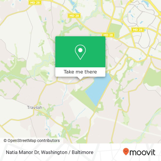 Natia Manor Dr, Rockville, MD 20850 map