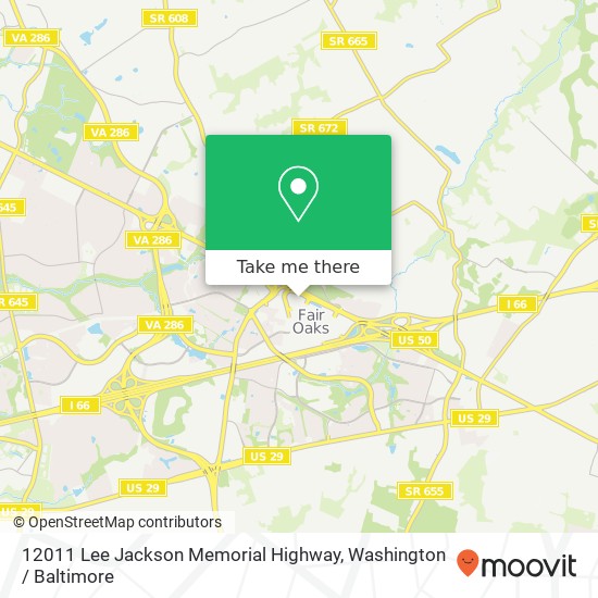 12011 Lee Jackson Memorial Highway map