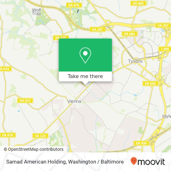 Samad American Holding, 407 Church St NE map