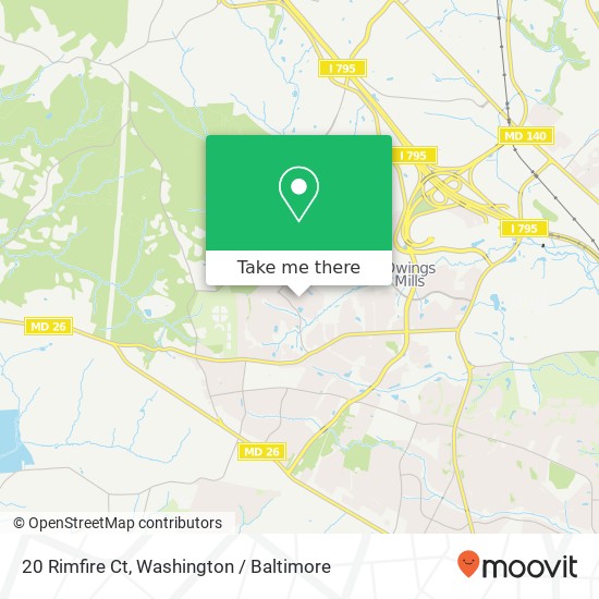 20 Rimfire Ct, Owings Mills, MD 21117 map