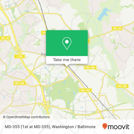 MD-355 (1st at MD-355), Rockville, MD 20852 map