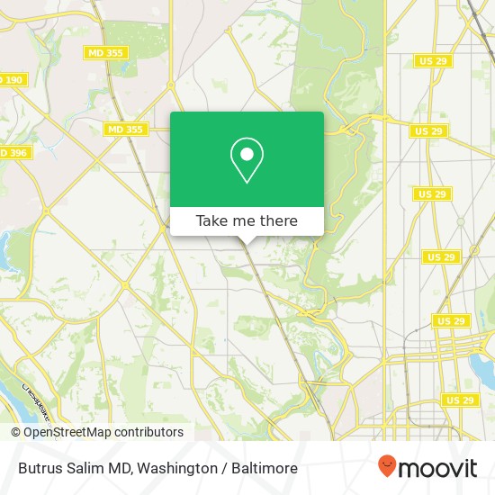 Butrus Salim MD, 4201 Connecticut Ave NW map