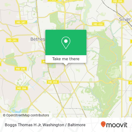 Mapa de Boggs Thomas H Jr, 6 E Kirke St