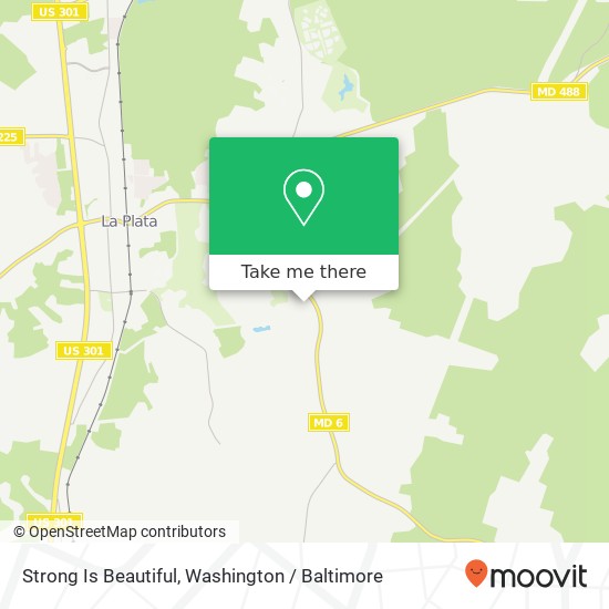 Strong Is Beautiful map