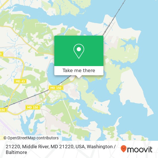 21220, Middle River, MD 21220, USA map