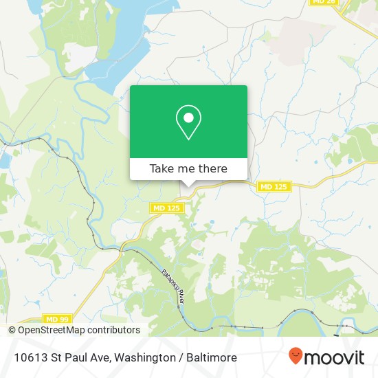 10613 St Paul Ave, Woodstock, MD 21163 map