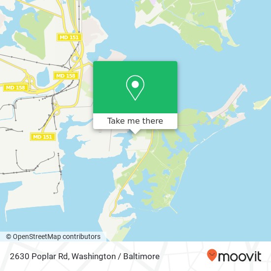 2630 Poplar Rd, Sparrows Point, MD 21219 map