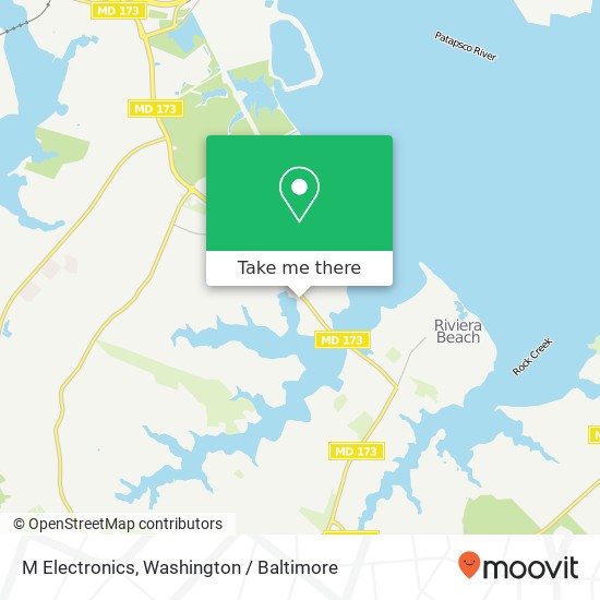 M Electronics, 102 Greenland Beach Rd map