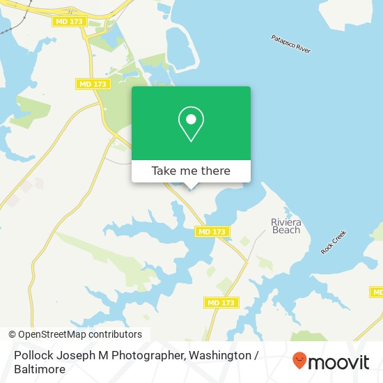 Mapa de Pollock Joseph M Photographer, 702 Waterview Dr