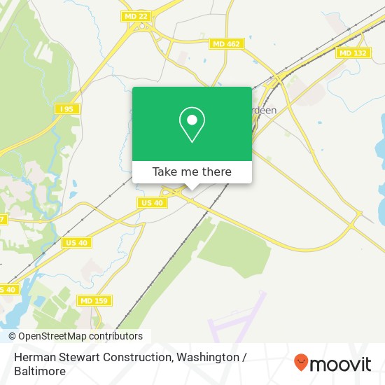Herman Stewart Construction map