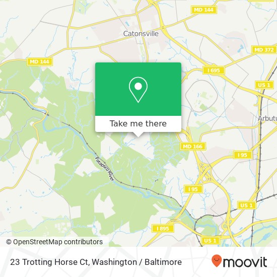 23 Trotting Horse Ct, Catonsville, MD 21228 map