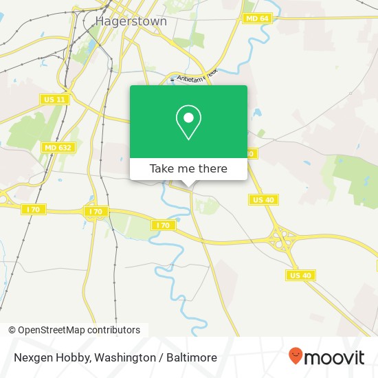 Nexgen Hobby, Baltimore St map