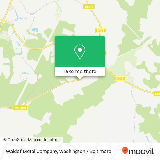 Waldof Metal Company, 12625 Laplata Rd map