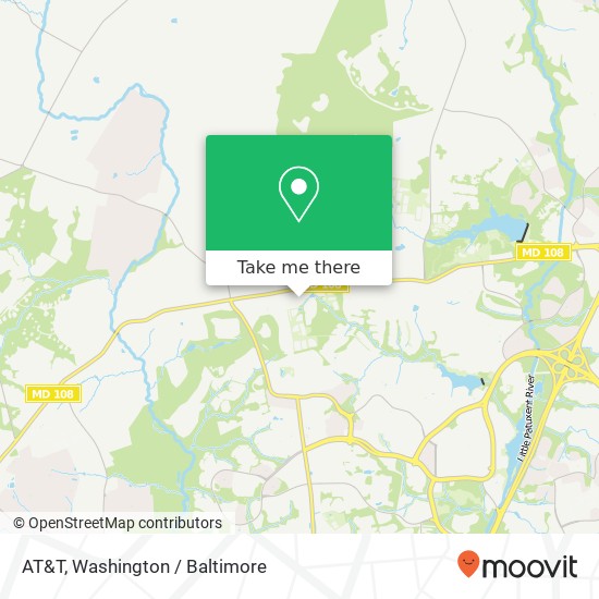 AT&T, 10830 Olde Woods Way map