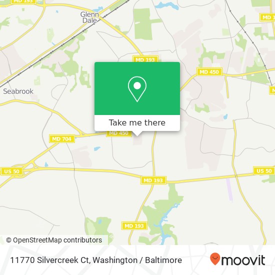 11770 Silvercreek Ct, Bowie, MD 20720 map