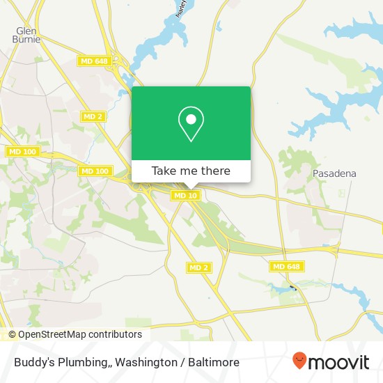 Mapa de Buddy's Plumbing,, 8009 Jumpers Hole Rd