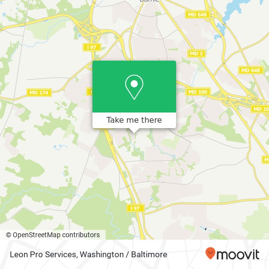 Mapa de Leon Pro Services, 579 Nolview Ct