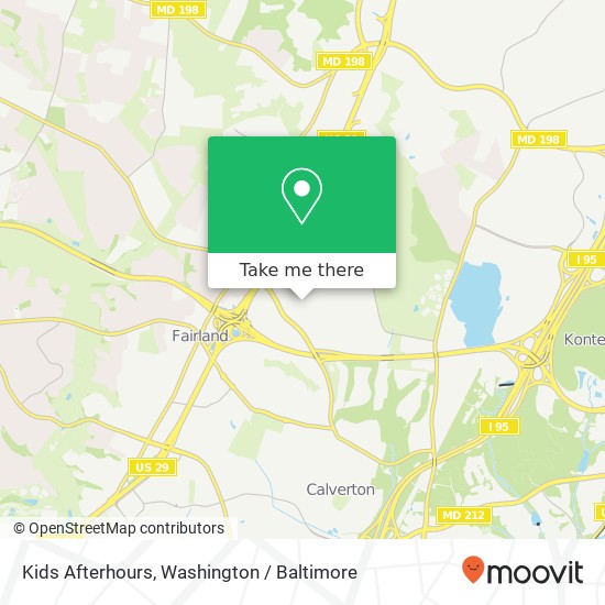 Kids Afterhours, 13611 Robey Rd map