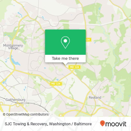 SJC Towing & Recovery,, 18625 Mooney Dr map