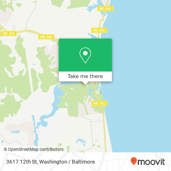 3617 12th St, Chesapeake Beach, MD 20732 map