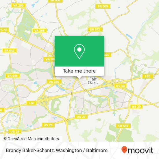 Mapa de Brandy Baker-Schantz, 12150 Monument Dr