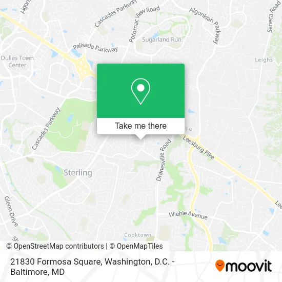21830 Formosa Square map