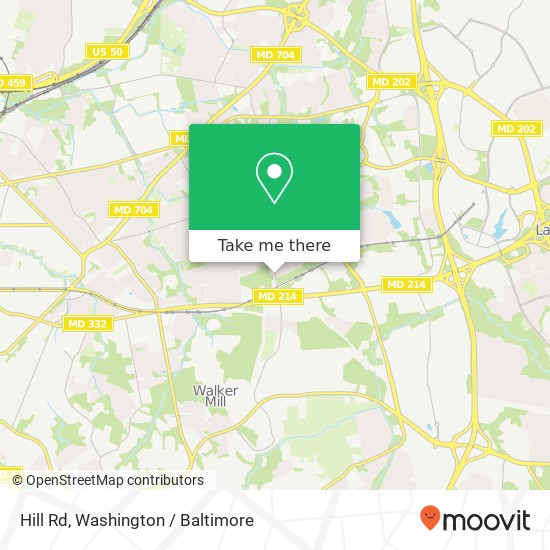 Hill Rd, Hyattsville, MD 20785 map