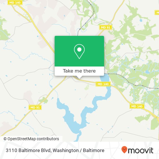 3110 Baltimore Blvd, Finksburg, MD 21048 map