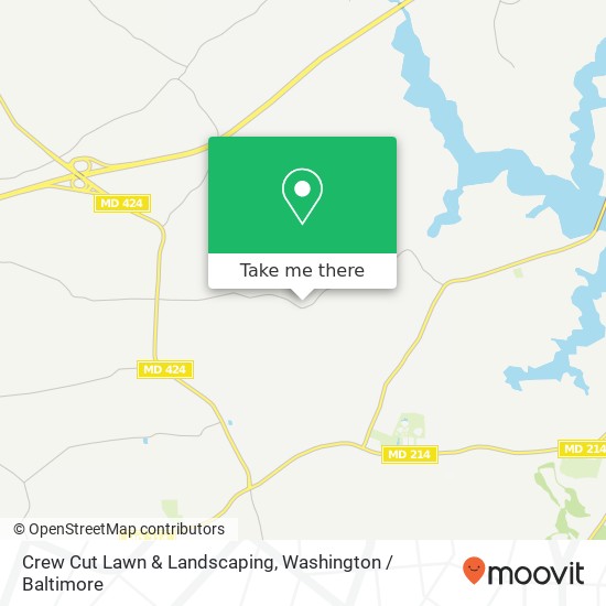Crew Cut Lawn & Landscaping, Governor Bridge Rd map