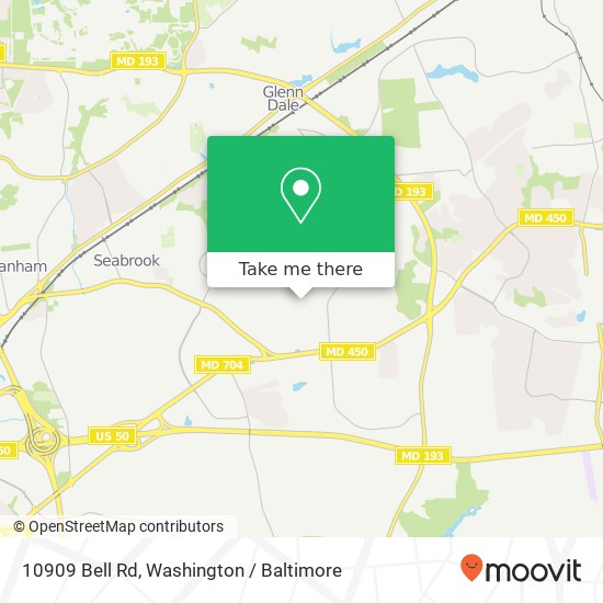 10909 Bell Rd, Lanham, MD 20706 map