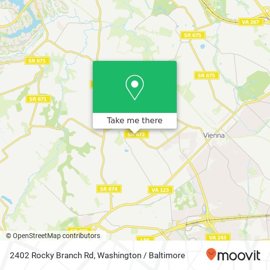 2402 Rocky Branch Rd, Vienna, VA 22181 map