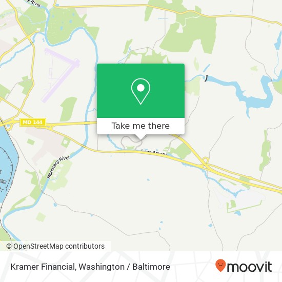 Mapa de Kramer Financial, 9099 Ridgefield Dr