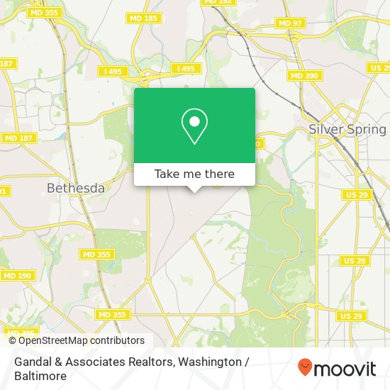 Mapa de Gandal & Associates Realtors, 3211 Thornapple St
