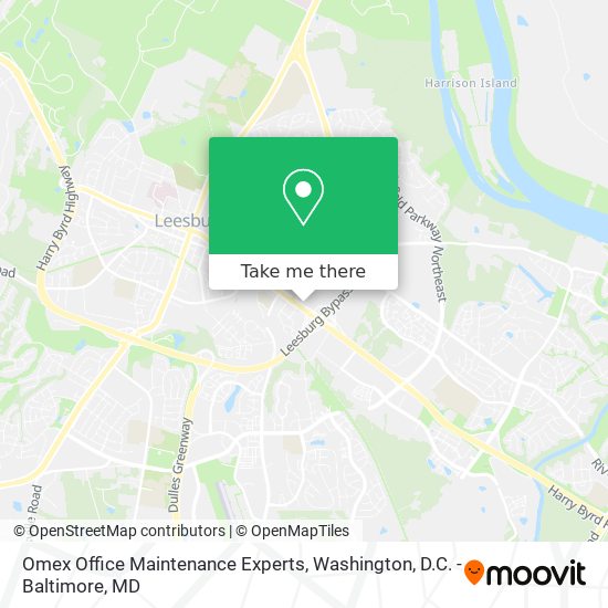 Omex Office Maintenance Experts map