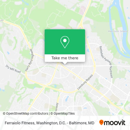 Ferraiolo Fitness map