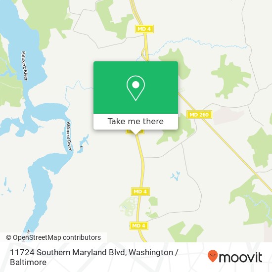 11724 Southern Maryland Blvd, Dunkirk, MD 20754 map