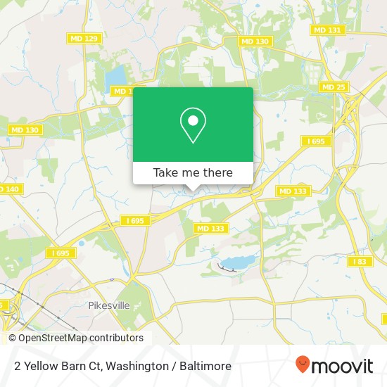 2 Yellow Barn Ct, Pikesville, MD 21208 map