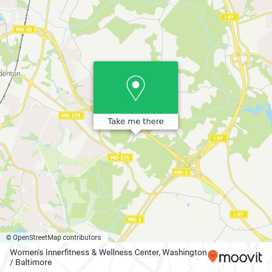 Women's Innerfitness & Wellness Center, 325 Gambrills Rd map