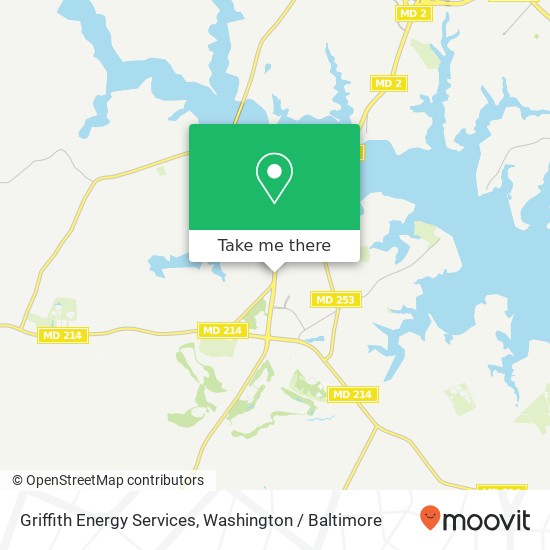 Griffith Energy Services, 3173 Solomons Island Rd map