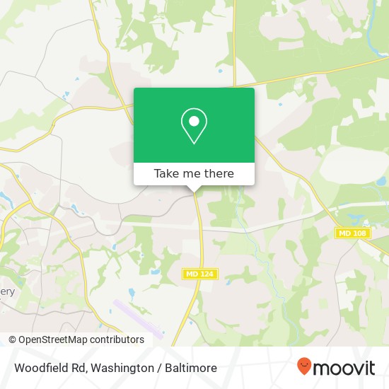 Woodfield Rd, Gaithersburg (MONTGOMERY VILLAGE), MD 20879 map