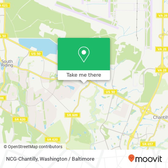 Mapa de NCG-Chantilly, 4229 Lafayette Center Dr