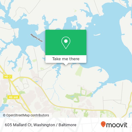 605 Mallard Ct, Arnold, MD 21012 map