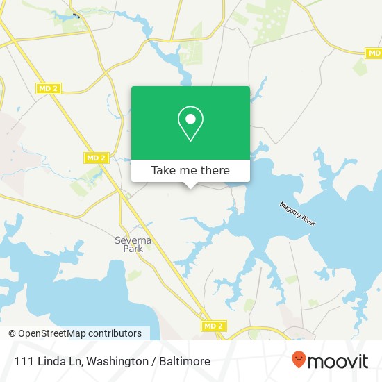 111 Linda Ln, Severna Park, MD 21146 map