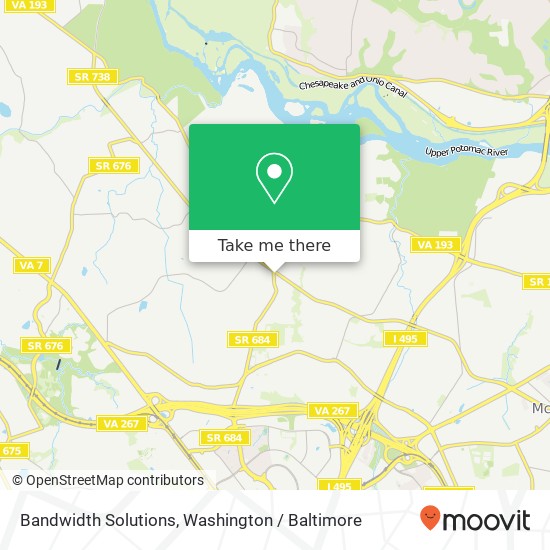 Bandwidth Solutions map