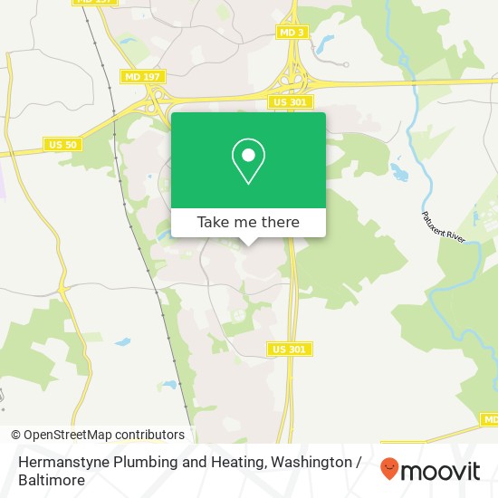 Hermanstyne Plumbing and Heating, 3108 Appian Way map