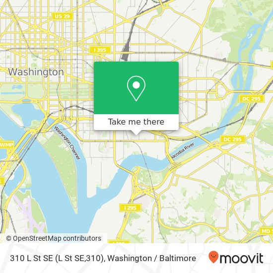 310 L St SE (L St SE,310), Washington, DC 20003 map