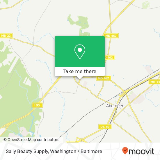 Mapa de Sally Beauty Supply, 1016 Beards Hill Rd