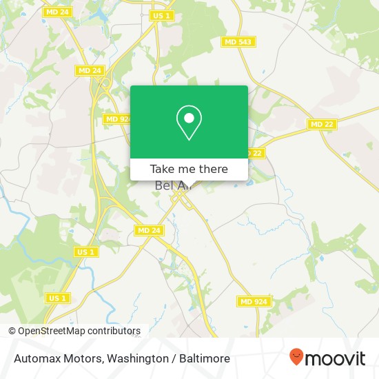 Mapa de Automax Motors, 115 Fulford Ave